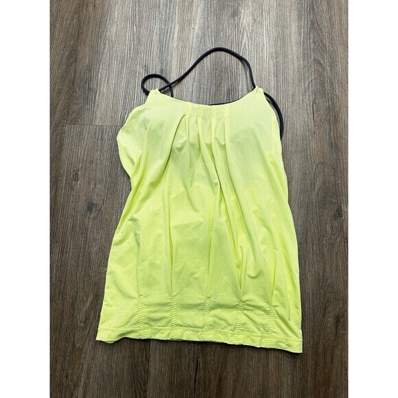 Lululemon Flow & Go Tank Top Yellow Sz‎ 6 - Picture 1 of 6
